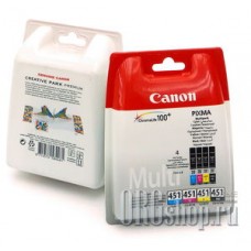 Набор Canon CLI-451 C+M+Y+BK