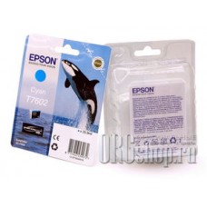 Картридж Epson C13T76024010 голубой