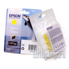 Картридж Epson C13T76044010 желтый